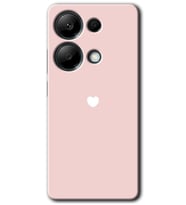 Poco M6 Pro Kılıf HD Desen Baskılı Kılıf - Sade Kalp
