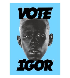 Oy Igor Mavisi Tablo Ahşap Poster Dekoratif