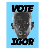 Oy Igor Mavisi Tablo Ahşap Poster Dekoratif