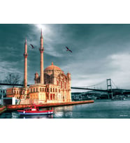 Anatolian Ortaköy Cami Nostalji 1000 Parça Puzzle