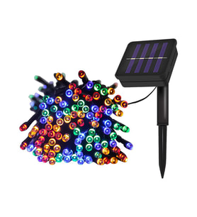 12m 100 Led RGB SOLAR MZ3-004