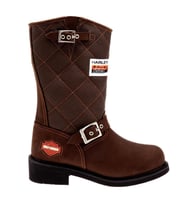 Harley Davidson Laconia 644 Bot Kahve Nubuk