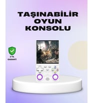 Mey İthalat® 128GB Hafızalı Retro Oyun Konsolu WiFi Destekli El Konsolu
