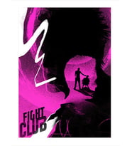 Fight Club  Tasarım Ahşap Tablo