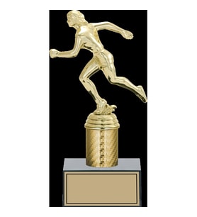ODAK KUPA - Figürlü Kupalar - Atletizm Kadın Figürlü Kupalar FG-001 A - 23 cm