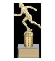 ODAK KUPA - Figürlü Kupalar - Atletizm Kadın Figürlü Kupalar FG-001 A - 23 cm