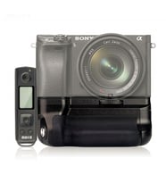 Sony A6500 için  MeiKe  MK-A6500 Pro Battery Grip + 2 Ad. NP-FW50 Batarya