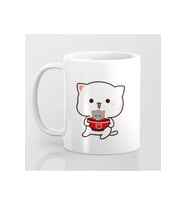 Uyu Artık Mochi Cat Sevgili Kupa