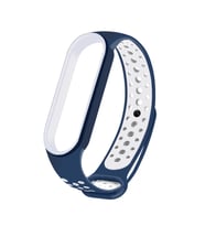 Xiaomi Mi Band 5 Uyumlu Kordon Silikon Esnek Yumuşak Delikli Spor KRD-02 Kayış