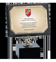 ODAK KUPA - Ahşap Plaketler - PL-044-M B - 15X20 cm