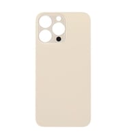 Apple iPhone 13 Pro Uyumlu Arka Pil Batarya Kapağı - LENS HARİÇ (Altın)