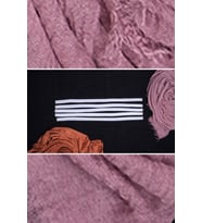 Beyaz Çift Katlı 5'li Eşarp Süngeri Polyester 1010B_42
