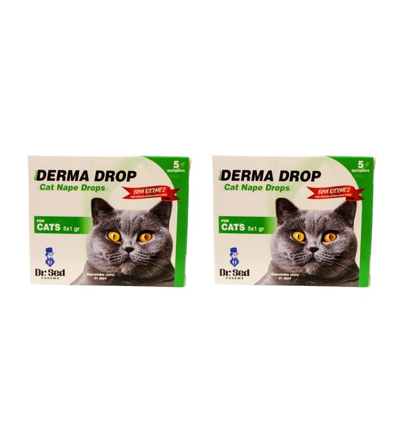 Derma Kedi Dış Parazit Damla  2 Kutu 