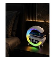 Taşınabilir RGB Bluetooth Hoparlör – USB, FM Radyo, TF Kart ve AUX Destekli