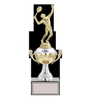ODAK KUPA - Figürlü Kupalar - Tenis Erkek Figürlü Kupalar FG-046 C - 32 cm