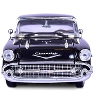 Motormax 1957 Chevy Bel Air Siyah 1:18 Model Araba