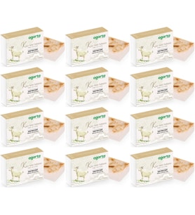 Agarta El Yapımı Doğal Sabun 150GR Keçi Sütü (12 Li Set)
