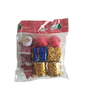 Yılbaşı Süs Karma 8li Noel Babalı