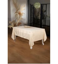 Lida Lüx Jakar Bambu Kumaş Pudra Masa Örtüsü 160x220 Cm 1077 (Çok Renkli)