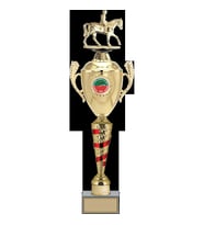 ODAK KUPA - Figürlü Kupalar - At / Binici Figürlü Kupalar FG-084 C - 58 cm