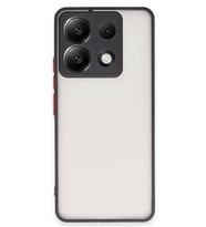 Newface Xiaomi Redmi Note 13 5G Kılıf Montreal Silikon Kapak - Siyah