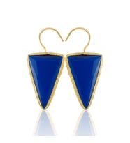 Kadir Jewellery 22 Ayar Altın Kaplama Vintage Küpe -El İşçiliği Ve Hipoalerjenik Küpe