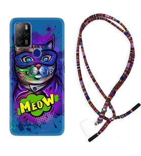 Omix X300 X500 X400 X600 X700 Kılıf Boyun Asklı Rasta Silikon Super Meow 1715