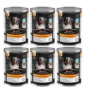 Pro Plan Balıklı Yetişkin Köpek Konservesi 400 Gr*6 Adet