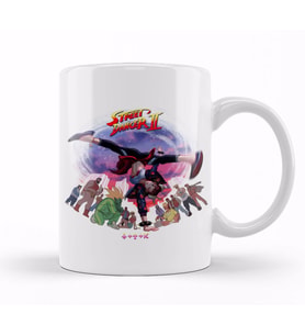 Street Fighter Street Dancer Kupa Bardak Porselen