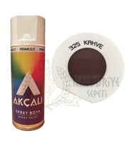 Akçalı Akrilik Sprey Boya KAHVE 400 ml - RAL8016 - 325