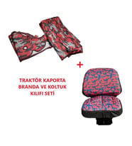Tümosan 7175 Serisi Traktör Kılıfı Branda Uzay Kasa (A.Kırmızı)