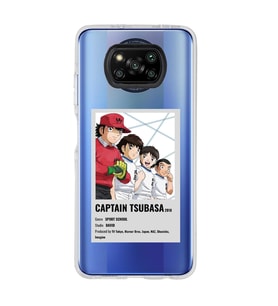 Poco X3 Pro / X3 NFC Uyumlu Tsubasa Poster Tasarımlı Şeffaf Telefon Kılıfı