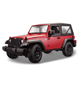 Maisto 2014 Jeep Wrangler 1-18 Model Araba s-e Kırmızı