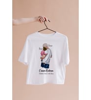 Babalar Günü Tasarımlı Tişört Kişiye Özel ( Unisex - Büyük - Çocuk )