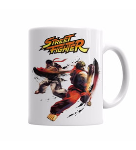 Street Fighter Kupa Bardak Porselen