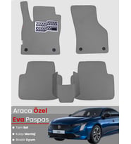 PEUGEOT 508 (2019-2025) Uyumlu EVA Paspas Tam Set–Araca Özel,Oto Paspas,Kolay Montaj