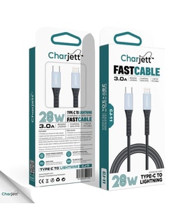 3.0A 28 Watt TYPE-C to Lightning Veri Aktarımı ve Şarj İçin USB Kablo