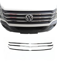 VW Crafter Krom Ön Panjur 2011-2017 6 Parça Paslanmaz Çelik