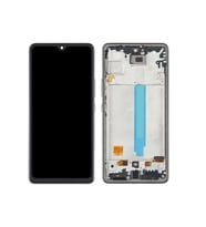Samsung A536 A53 Lcd Ekran Kasalı Oled - Siyah