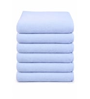 6 lı Otel El Yüz Havlusu Pamuklu Beyaz 50x85 Cm Newcotton