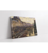 Paris Sokakları Kanvas Tablo
