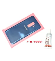 Tkgz Samsung Galaxy S9 PLUS Arka Pil Batarya Kapağı (CAM+B-7000) MAVİ