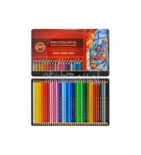 Koh-i-Noor Polycolor Kuru Boya Kalemi 36lı Set