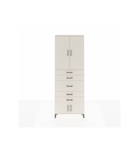 Arges Dolap 3 Raflı 5 Çekmeceli 4 Kapaklı 88x30x243 Aytaşı-Aytaşı