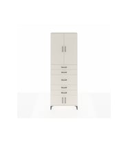 Arges Dolap 3 Raflı 5 Çekmeceli 4 Kapaklı 88x30x243 Aytaşı-Aytaşı