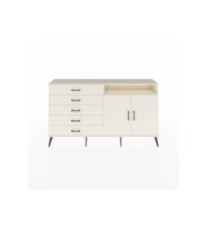 Arges Konsol 2 Raflı 5 Çekmeceli 2 Kapaklı 176x30x99 Aytaşı-Aytaşı