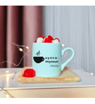Uyanamıyosun Tasarımlı Kişiye Özel Yeşil Türk Kahvesi Fincanı