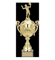 ODAK KUPA - Figürlü Kupalar - Voleybol Kadın Figürlü Kupalar FG-089 B - 47 cm