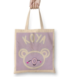 Bt21 Glowing Koya Bts Bez Çanta Uzun Saplı