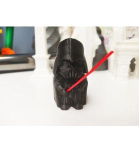 Mini Darth Vader Star Wars Biblo Dekor Figür Hediyelik 3D Baskı